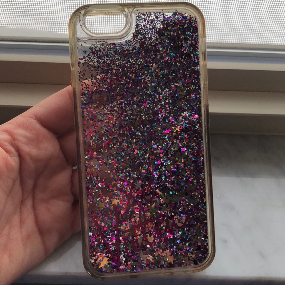 Victoria’s Secret glitter iPhone phone case
